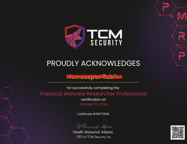 Practical Malware Research Professional